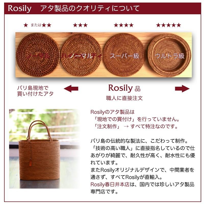アタ トレイ 手編み バリ島 天然素材 伝統工芸 Rosily TRY322 |  | 15