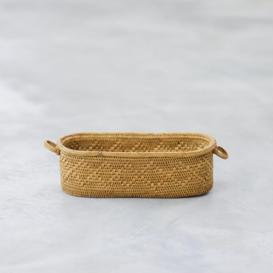 アタ トレイ 手編み バリ島 天然素材 伝統工芸 Rosily TRY322 |  | 07