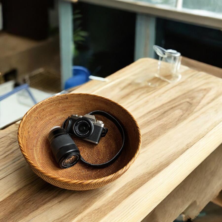 アタバッグ かごバッグ かご 小物入れ トレイ 手編み バリ島 天然素材 伝統工芸 Rosily TRY340 |  | 02