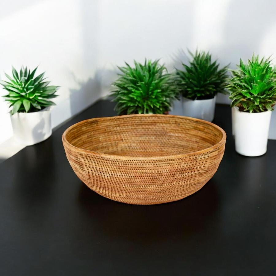 アタバッグ かごバッグ かご 小物入れ トレイ 手編み バリ島 天然素材 伝統工芸 Rosily TRY340 |  | 04