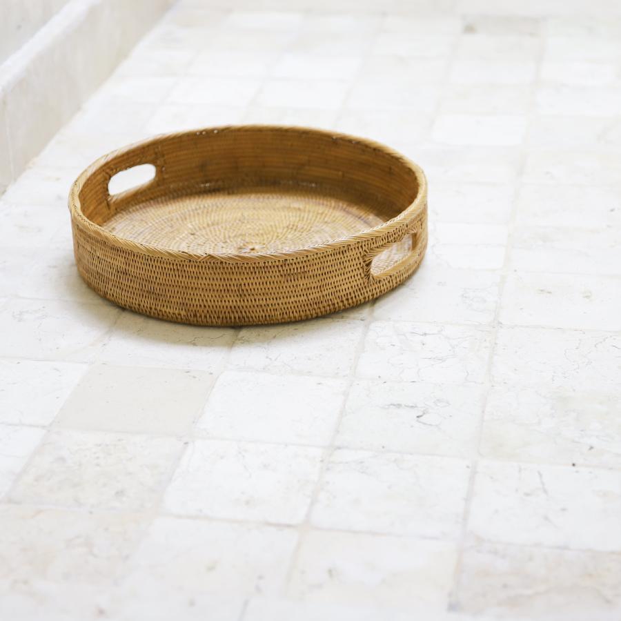 アタ製品 アタ雑貨 アタ 編まれた トレイ トレー パン皿 お盆 高級