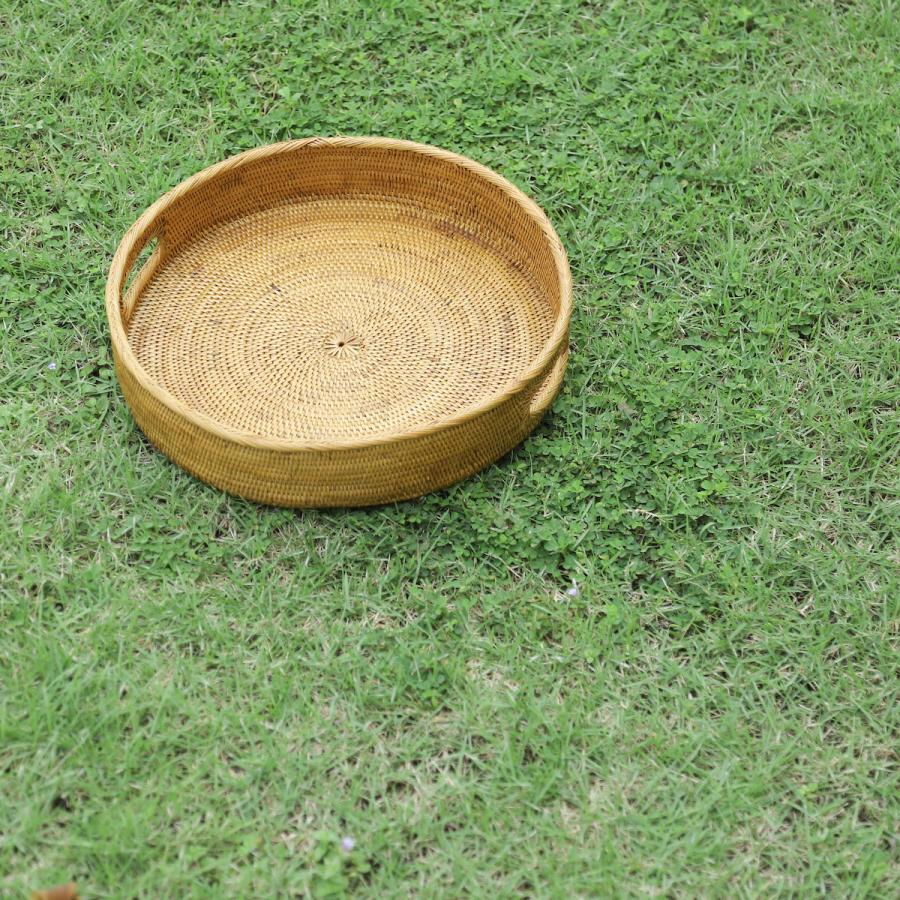アタ製品 アタ雑貨 アタ 編まれた トレイ トレー パン皿 お盆 高級