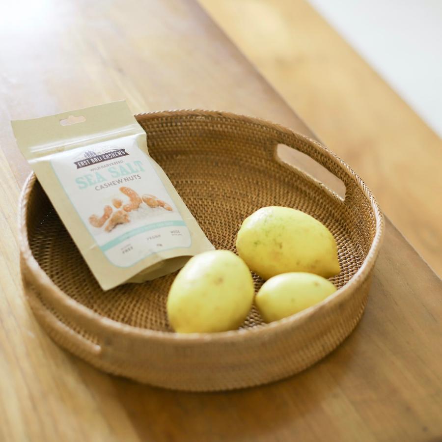 アタ製品 アタ雑貨 アタ 編まれた トレイ トレー パン皿 お盆 高級