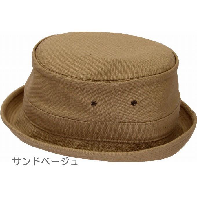 Rosinante 帽子 大きいサイズOK 日本製 厚め ポークハット コットンオックス361 58cm/60cm/62cm/64cm  大きめ ポークパイ メンズ sp053｜rosinante