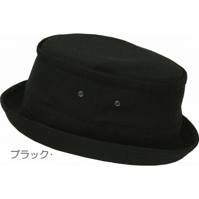 Rosinante 帽子 大きいサイズOK 日本製 厚め ポークハット コットンオックス361 58cm/60cm/62cm/64cm  大きめ ポークパイ メンズ sp053｜rosinante｜03