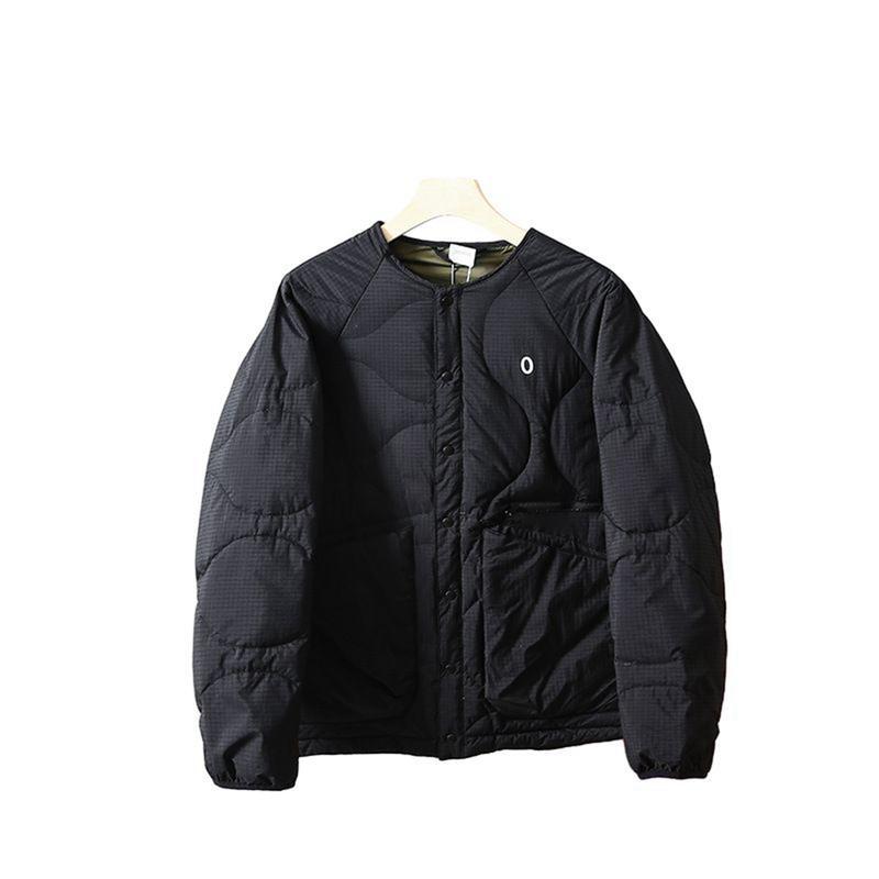メンズ ダウンジャケット 秋冬 90ダウン フェザー 保温ジャケット 丸首