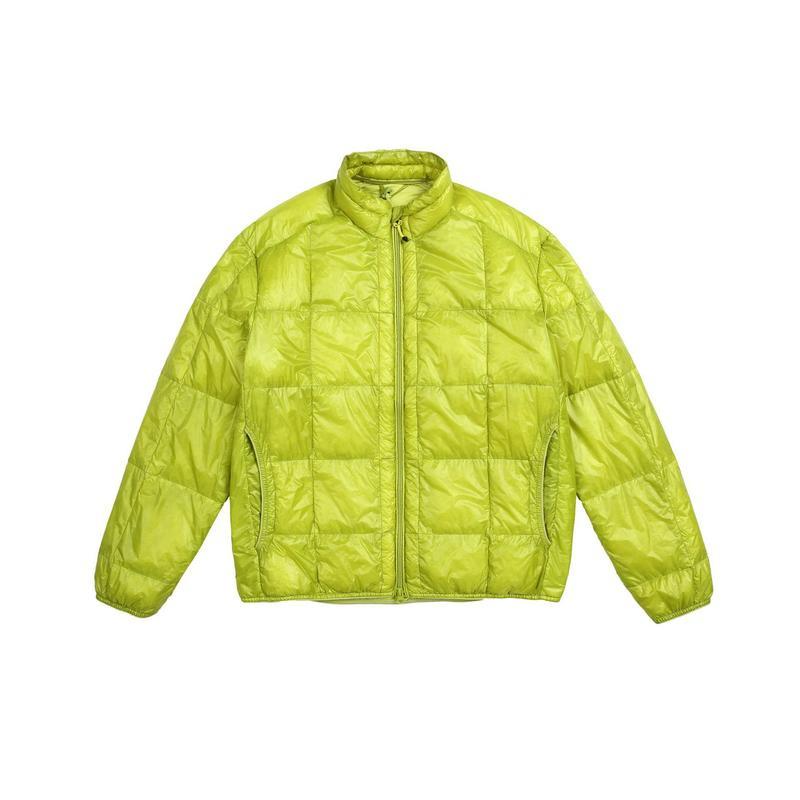 防寒ジャケット メンズ 10D 防水 登山 ナイロン混? 立ち襟 ダウン