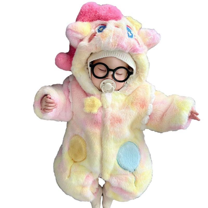 ベビー服 馬 きぐるみ ロンパース 前開き カバーオール 新生児