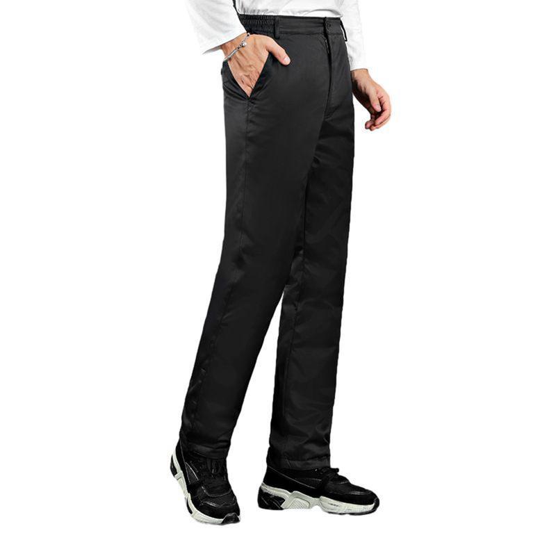 M-8XL ダウン入れ ビジネススラックス スラックス スーツパンツ ダウン