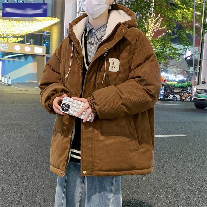 裏ボア中綿ジャケット メンズ 厚手 防寒 ジャケット ボアフード シンプル 普段着 あったか 中綿ブルゾン 中綿入れ アウター ファスナー_7