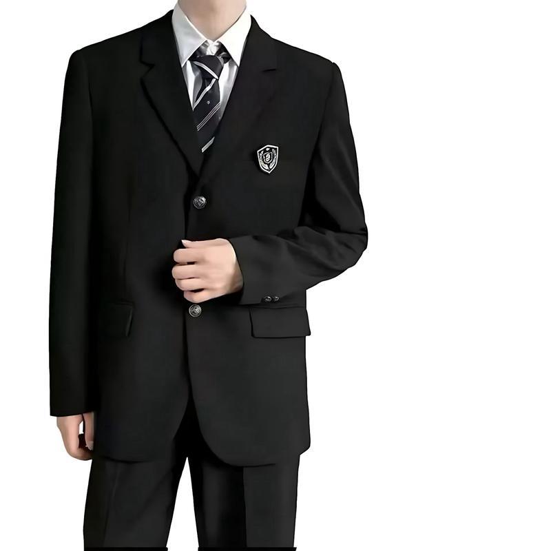 スーツセット 3点・4点 ブレザー メンズ ビジネススーツ 学生制服 dk