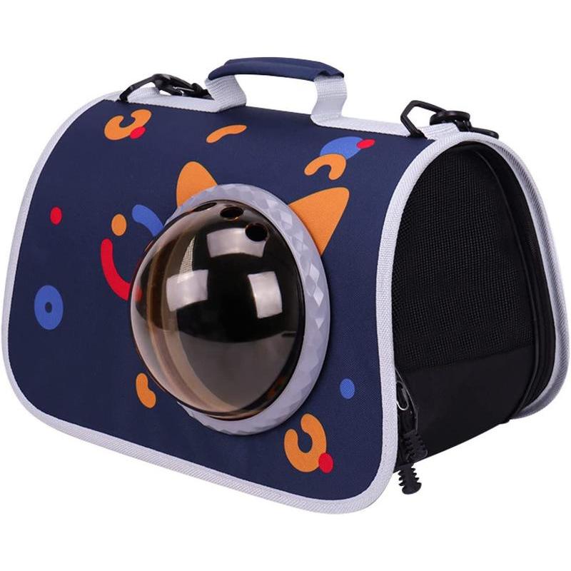 猫 キャリー リュッグ 猫 キャリー キャリーバッグ 猫 きゃりーバッグ 手提げ ショルダー ペットバッグ 宇宙船カプセル型ペットバッグ_2