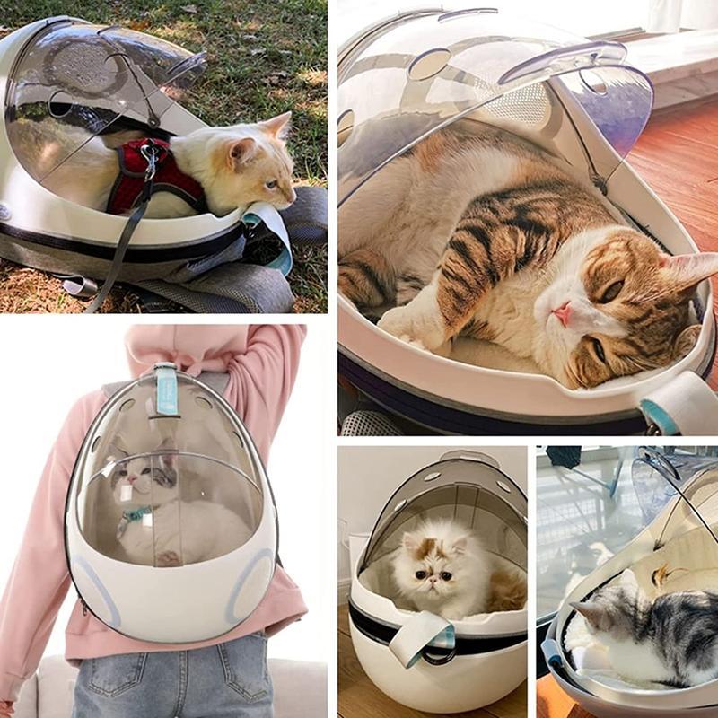ペットバッグ ペット用キャリーバッグ 宇宙船カプセル型 ペットキャリーリュック 通気性 犬猫兼用 犬 お出かけ バッグ ペット用品 人気_8