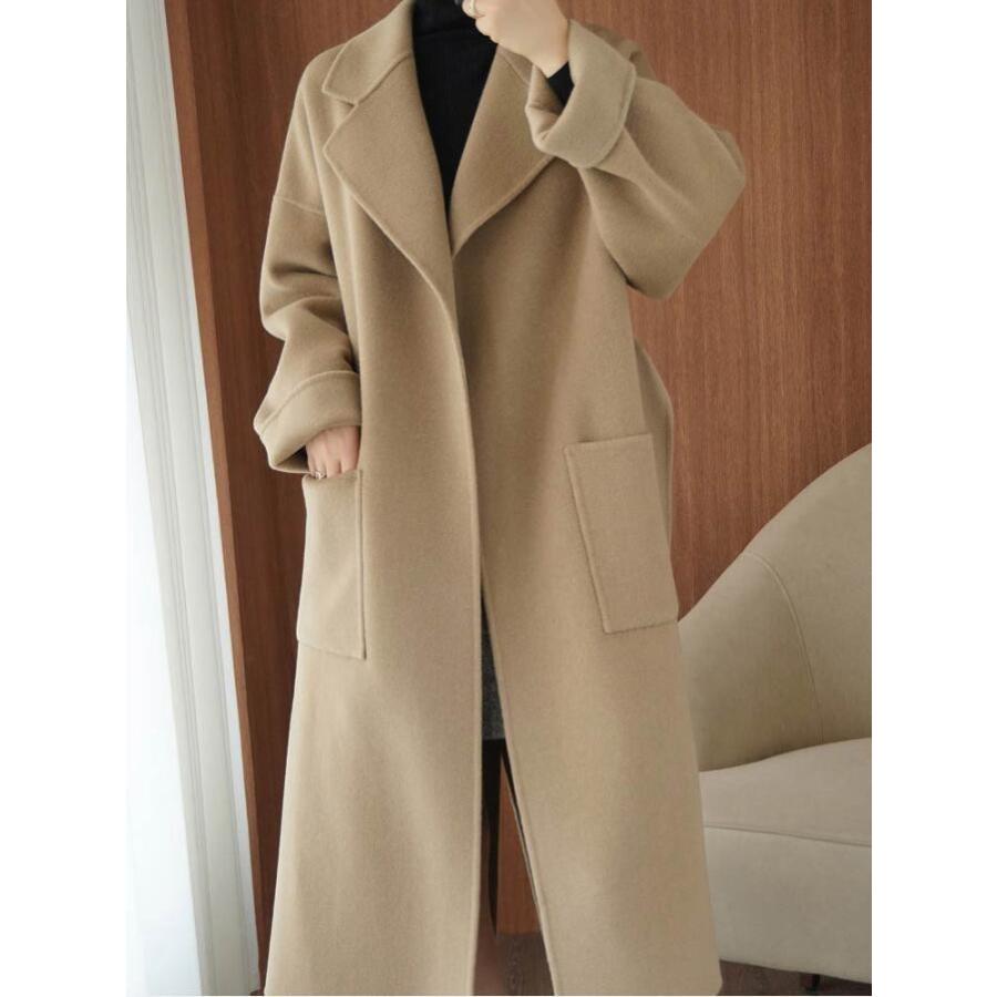 限定販売 スーパーロングコート レディース カシミヤコート チェスター カシミヤコート 超ロングコート コート スプリング カシミヤ チェスターコート ロング丈 通勤 冬 コート アウター Knowledge21 Com