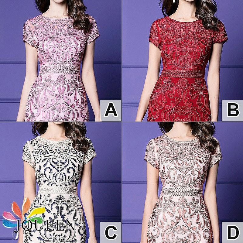 21新作モデル ワンピース レディース 大きいサイズ 大人 膝丈 刺繍 赤 きれいめ 謝恩会 披露宴 フォーマルドレス ファッション 30代40代50代 i 2zq6ydmi Rosso Shop 通販 Yahoo ショッピング 21春夏新色 Kpiss Fm