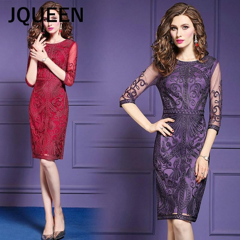 フォーマルドレス 刺繍 レース ミモレ丈 膝丈 パーティードレス 体型カバー ワンピース 演奏会 30代 40代 50代 Www Sunnyfriend Com Tw