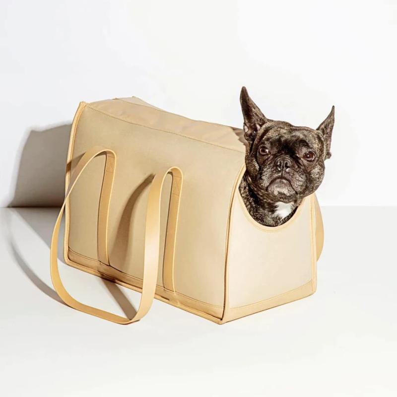 ペットキャリーバック ペットリュック M ペットバック 犬 猫 キャリーバッグ ショルダーバッグ イエロー ペット用リュック 犬用 猫用_4