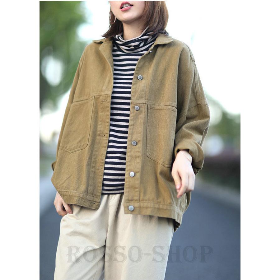 スプリングコート レディース ジャケット レディース カジュアル 代 30代 40代 ゆったり 通勤 仕事 韓国 春アウター ジャケット Cwvxafd 019 Rosso Shop 通販 Yahoo ショッピング