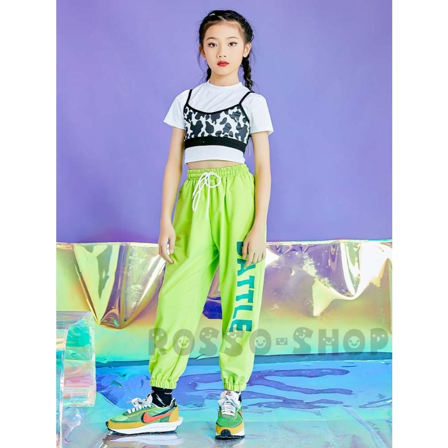 ヒップホップ 女の子 ダンス着 子供 カッコイイ パンツ ジャズダンス パーカー ステージ ダンス服 男の子 トップス ストリートダンス セットアップ