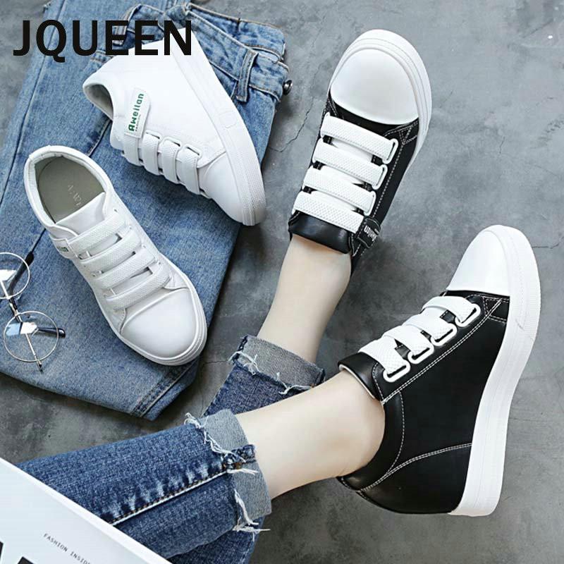 Jqueen インヒールスニーカー レディース ヒールスニーカー 厚底 ハイカットスニーカー インヒール マジックテープ ウェッジソール スニーカー マジック Jqueenaat 112 Rosso Shop 通販 Yahoo ショッピング