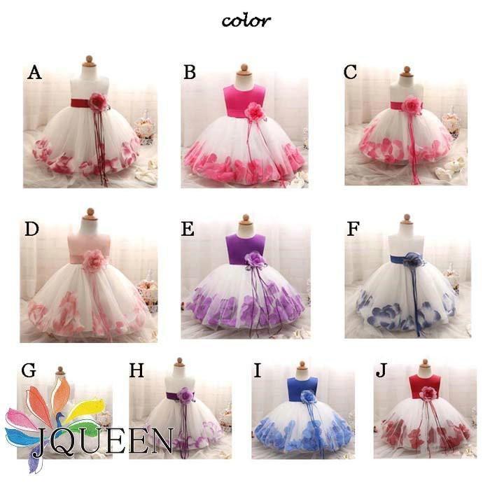 Jqueen ドレス 子供 発表会 ドレス 子供 子供ドレス ジュニアドレス 花びら揺れるロマンティックドレス結婚式 フォーマル 110 1 130 140 150 結婚式 Jqueenaat 199 Rosso Shop 通販 Yahoo ショッピング