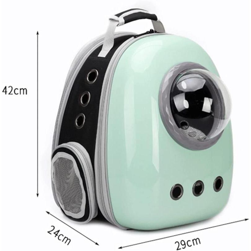 ペットバッグ 宇宙船 カプセル型 犬キャリーバッグ 犬リュック 猫キャリー リュック 軽量 小型犬用 ドライブ キャンピング ペット用品_5