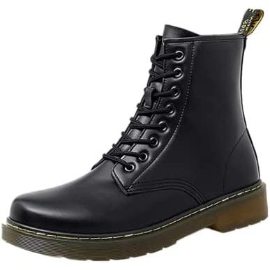 マーチンブーツ 男女兼用ワークブーツ 本革 ハイカット 大きいサイズ 8