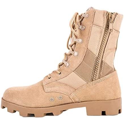 ミリタリー タクティカルブーツ カモフラ コンバットブーツ レース編み