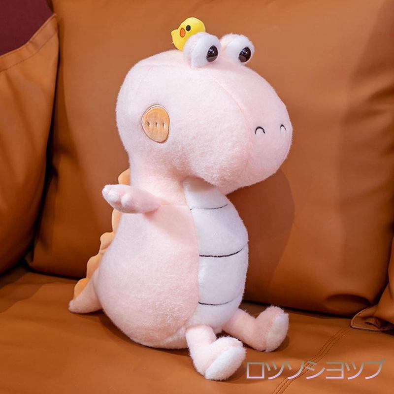 抱き枕 ぬいぐるみ 昼寝クッション 自宅 睡眠枕 恐竜 縫い包み 大きいサイズ もこもこ 添い寝枕 40-60cm 安眠 癒し系 お誕生日 | 