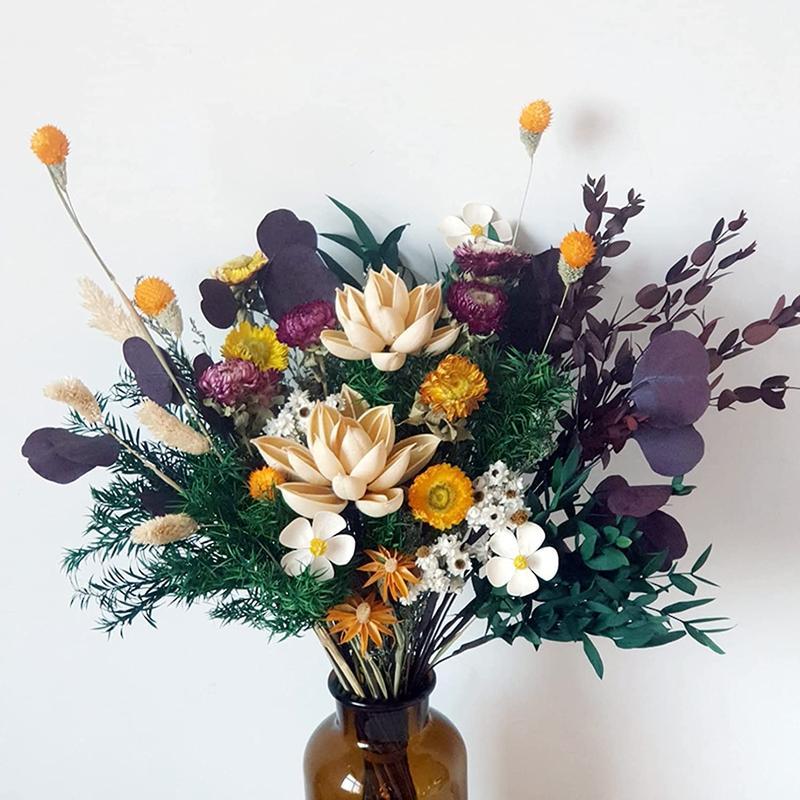 枯れない花 永遠の花 置物 インテリア 花瓶付き ドライフラワー 生花 
