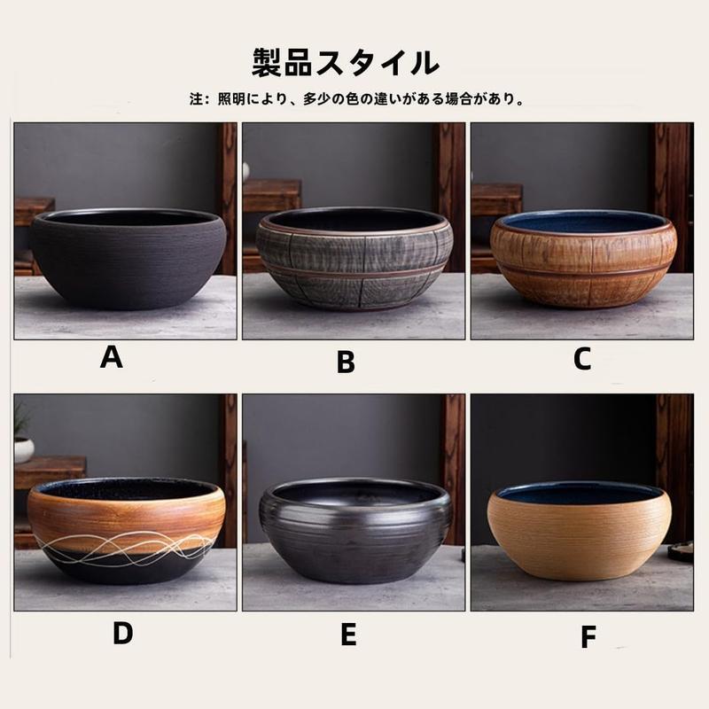 鉢 金魚鉢 睡蓮鉢 メダカ セラミック水耕植木鉢 亀 水槽 スの葉 鉢 金魚鉢 睡蓮鉢 メダカ セラミック水耕植木鉢 亀 水槽 スの葉