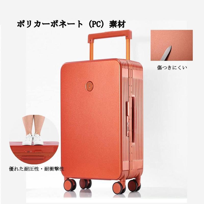 超軽量 アルミフレーム キャリーケース 耐衝撃 TSAロック付　レッド 超軽量 アルミフレーム キャリーケース 耐衝撃 TSAロック付 レッド