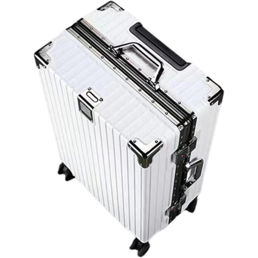 スーツケース 50L キャリーバッグ TSAロック搭載 アルミフレーム 超