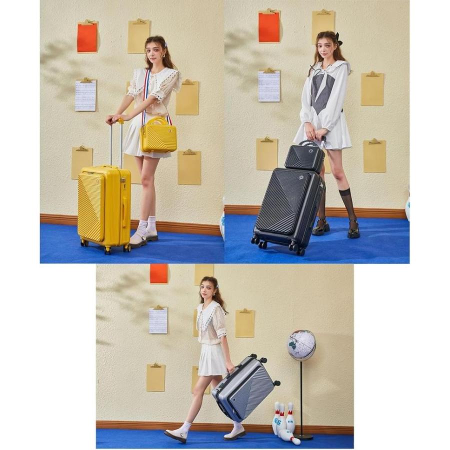 sssttt33A.L.Iフロントオープン機内持ち込みスーツケースオレンジ 楽天市場】スーツケース フロントオープン（カラーオレンジ）の通販