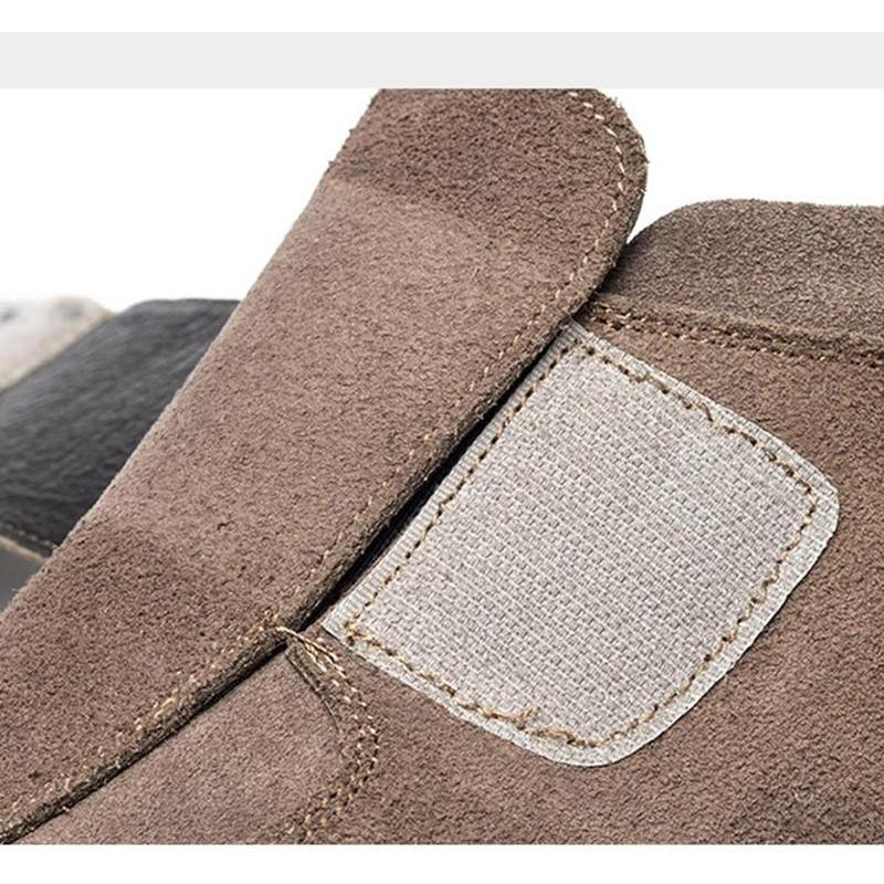 安全靴 黒 ベルクロ スエード 安全靴 メンズ 作業靴 スニーカー 防滑 ワークマン 疲れにくい