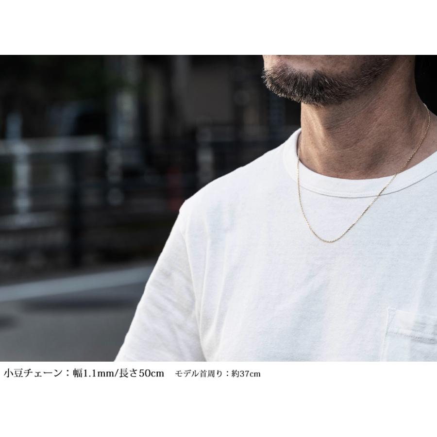 ネックレス メンズ レディース チェーン 18金 K18 ゴールド 1 1mm 45cm 50cm あずきチェーン 18k つけっぱなし ブランド おしゃれ シンプル K18ch035 18金ゴールドのお守りネックレス ロッソエブルー 通販 Yahoo ショッピング