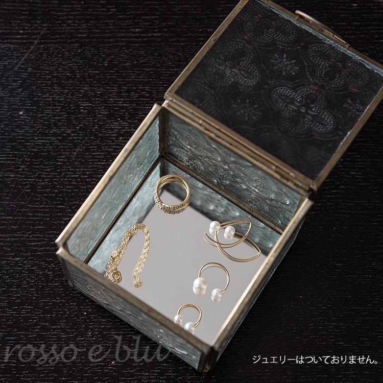 ジュエリーボックス ガラス 真鍮 アクセサリー 収納 ケース ボックス ネックレス 保管 トレー 宝石箱 ミニボックス かわいい おしゃれ 小さめ コンパクト 人気 Ka Bg1 ロッソエブルージュエリー 通販 Yahoo ショッピング