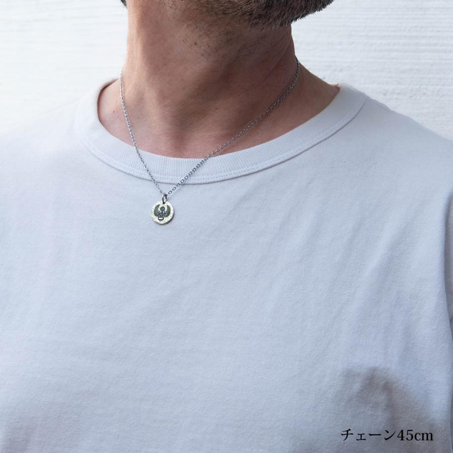 コイン ネックレス メンズ シルバー925 ハンドメイド 選べる 古代