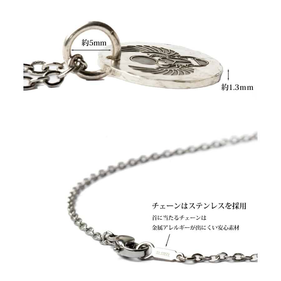 コイン ネックレス メンズ シルバー925 ハンドメイド 選べる 古代 