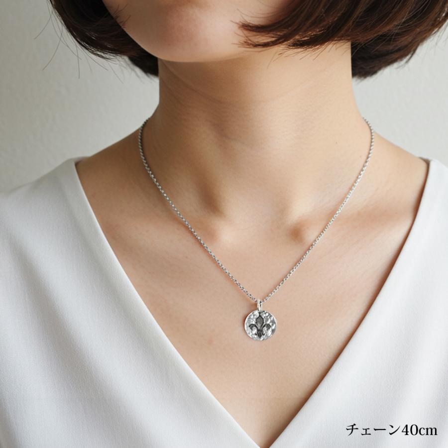 コイン ネックレス レディース シルバー925 ハンドメイド 選べる