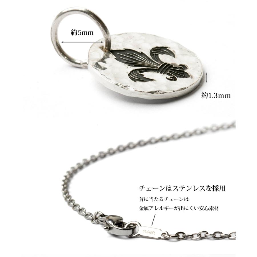 コイン ネックレス レディース シルバー925 ハンドメイド 選べる