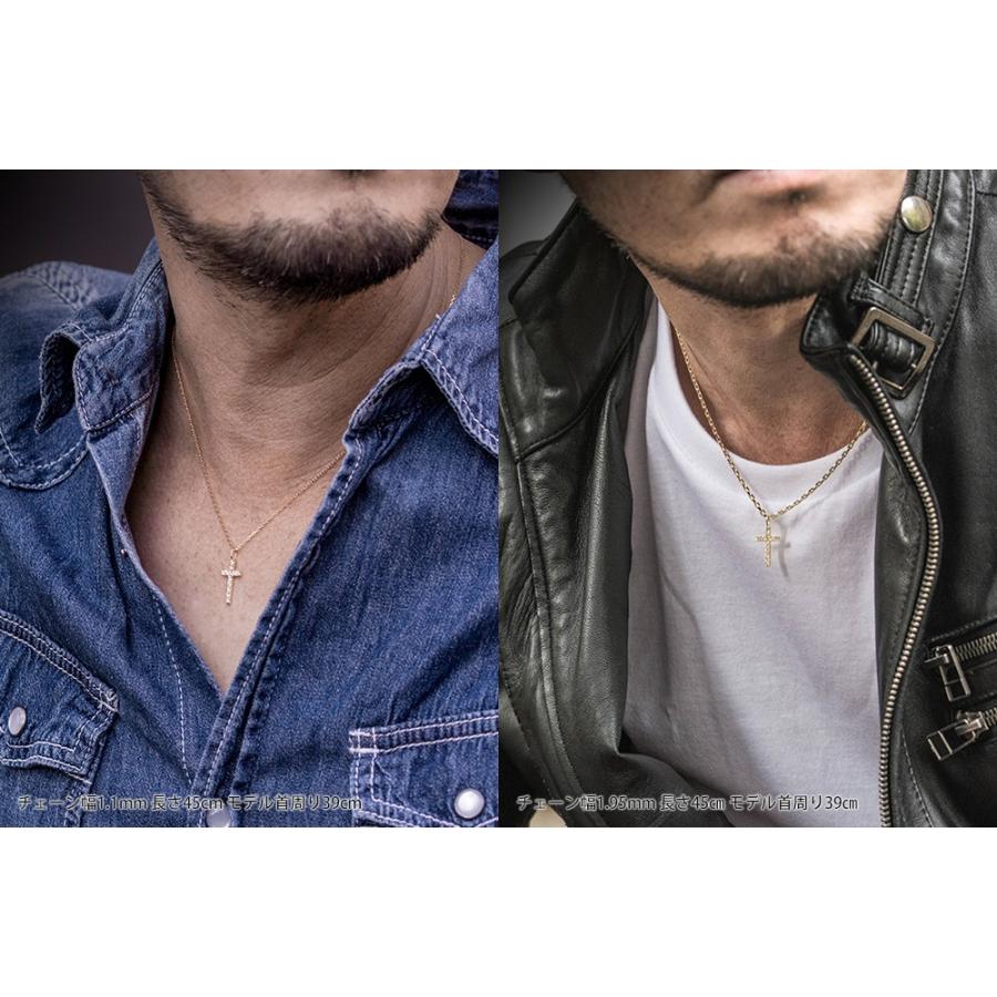 ペンダントトップ 18金 k18 18k メンズ ネックレス トップ クロス