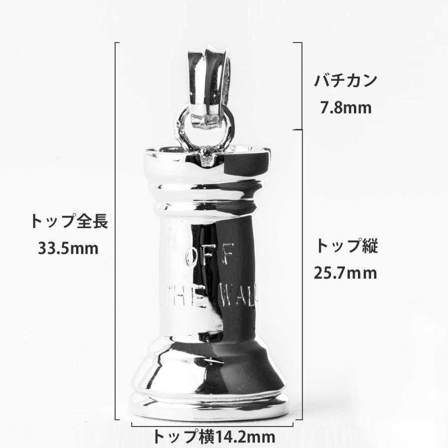 ネックレス メンズ チェス 駒 ルーク シルバー925 革ひも ネックレス メンズ チェス 駒 ルーク シルバー925 革ひも