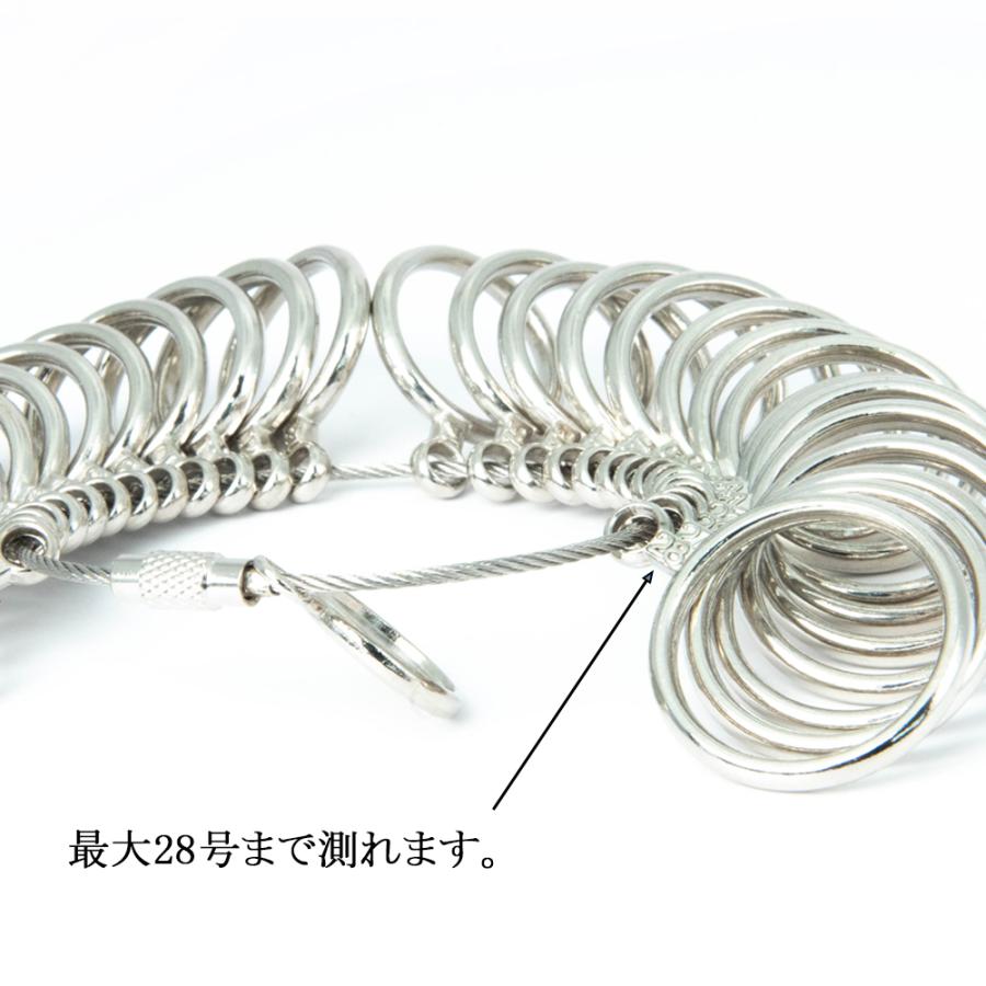 【当店での指輪購入者様のリング同時購入限定 メール便送料無料】指輪のサイズが分からない方へ。リングゲージ |  | 03