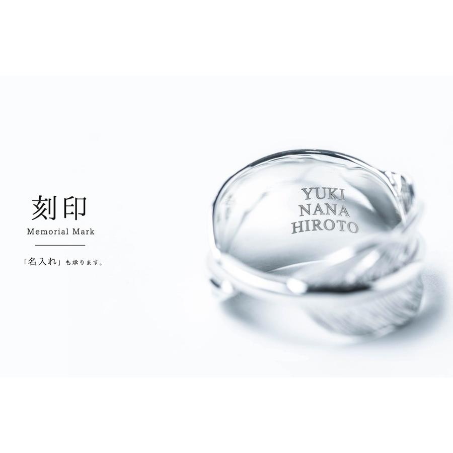 シルバー925 リング 刻印 メンズ 馬蹄リング ホースシュー ひづめ 一粒