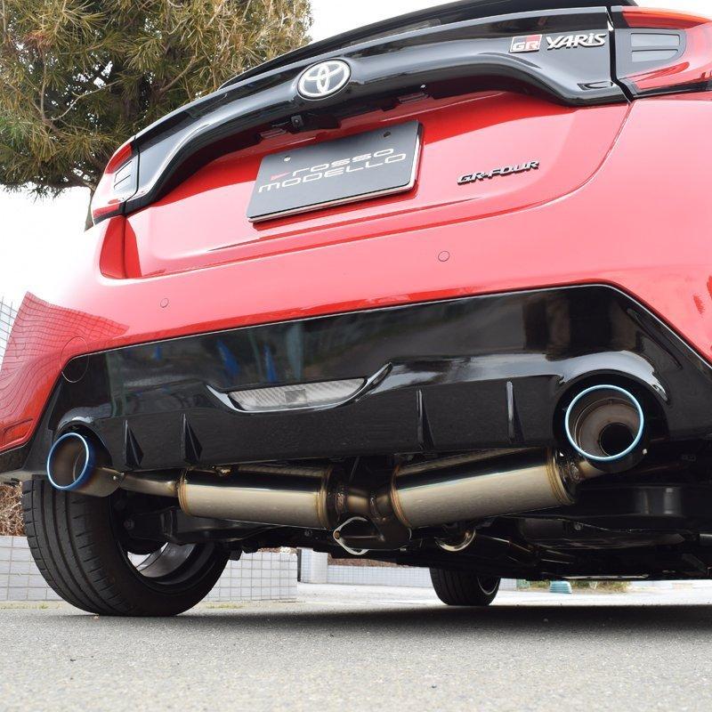 ROSSO MODELLO 競技用 マフラー GRヤリス GXPA16 ARMS GT Titan ROSSO MODELLO 競技用 マフラー GRヤリス GXPA16 ARMS GT Titan