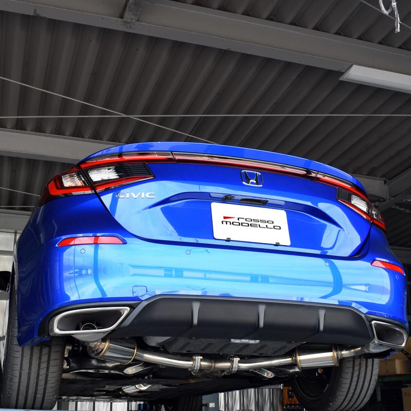 新型 シビック FL1 マフラー 純正ガーニッシュ対応 ロッソモデロ 新型 シビック FL1 マフラー 純正ガーニッシュ対応 ロッソモデロ