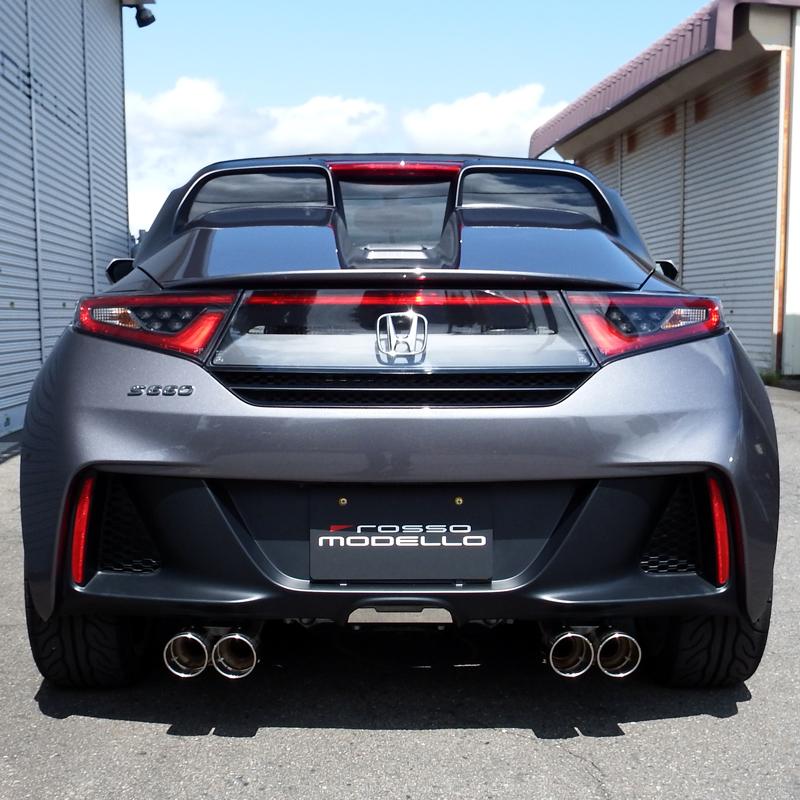 ROSSO MODELLO ホンダ S660 マフラー COLBASSO GT-FOUR X JW5 MT