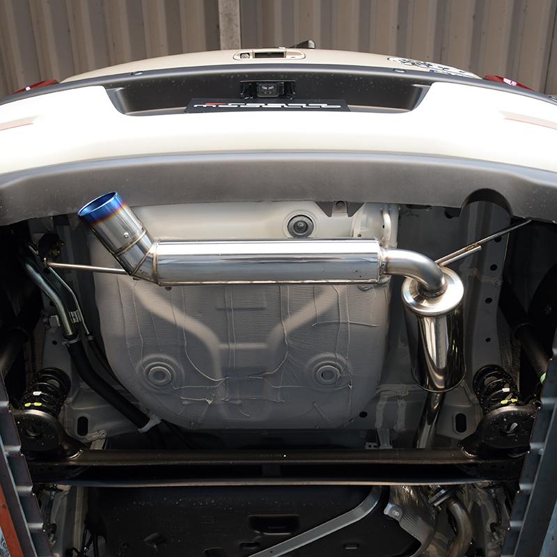 左出しデザイン 新型 クロスビー マフラー 5AA-MND1S 2WD ロッソモデロ