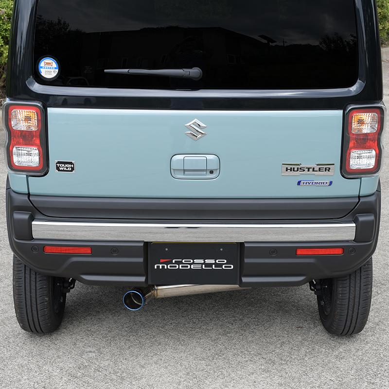 ハスラー マフラー MR52S 2WDターボ 左出しデザイン COLBASSO ハスラー マフラー MR52S 2WDターボ 左出しデザイン COLBASSO